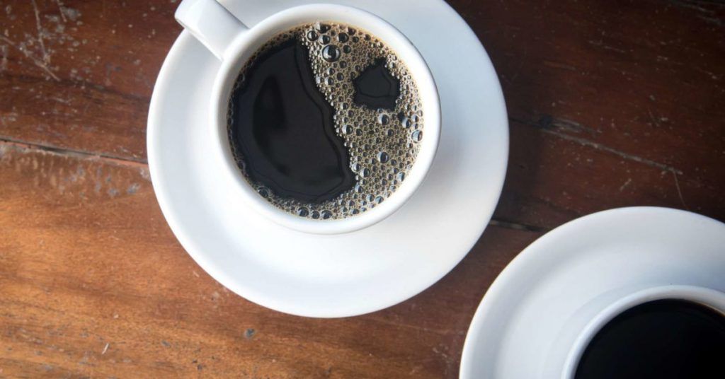 فنجان قهوه از پوسته دانه قهوه